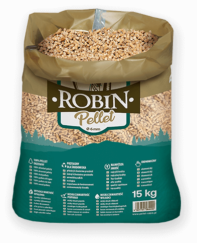 worek pelletu opałowego Robin do kupienia w Dębnie lub sklepie internetowym